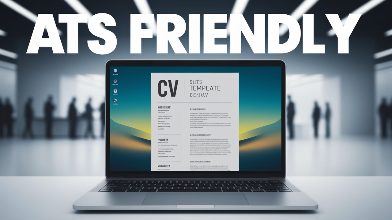 ATS-friendly CV template example