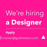 We’re hiring graphic designer – job advertisement for Future Hills Real Estate Dubai