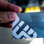 Dubai Metro passenger using nol card at station gate
