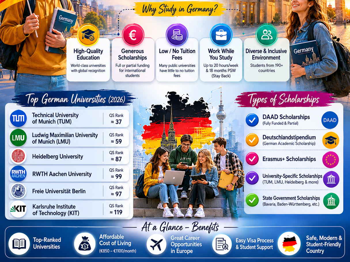 "International students studying at a prestigious European university campus