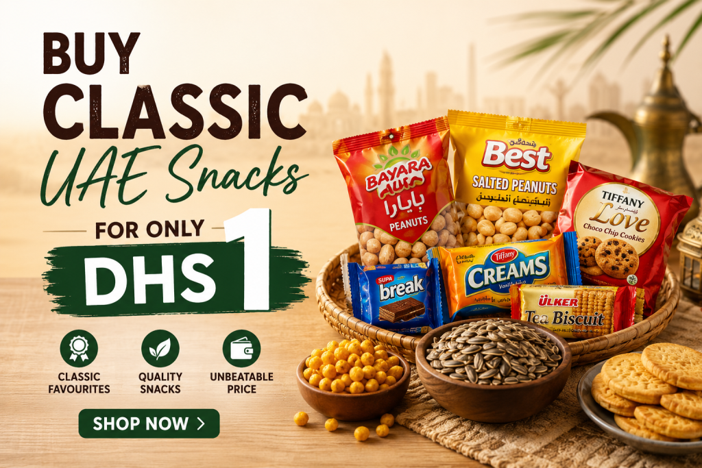 Buy Classic UAE Snacks for Dhs1