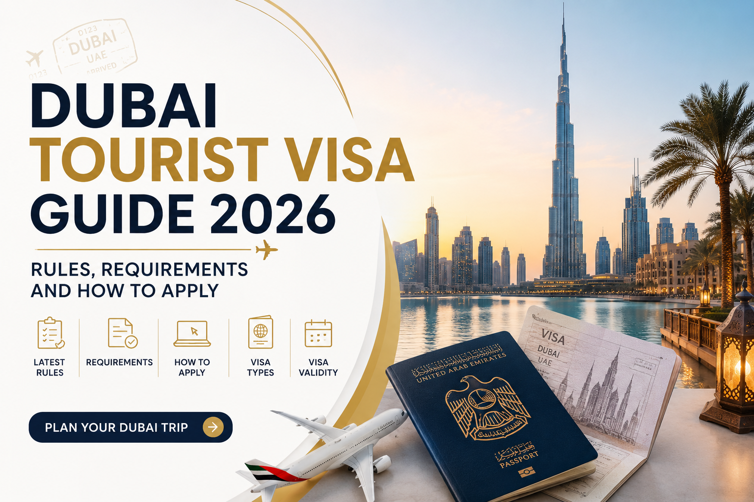 Dubai Tourist Visa Guide 2026: Rules, Requirements and How to Apply