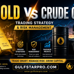 Gold vs Crude Oil Trading Strategy infographic